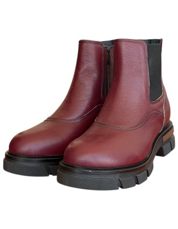 Δερμάτινο Γυναικείo Μποτάκι - N627