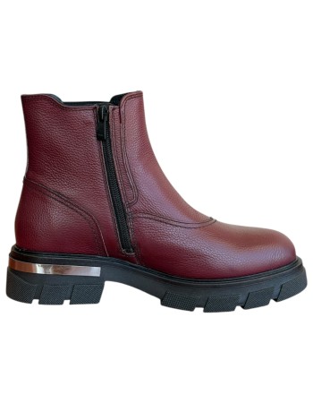 Δερμάτινο Γυναικείo Μποτάκι - N627