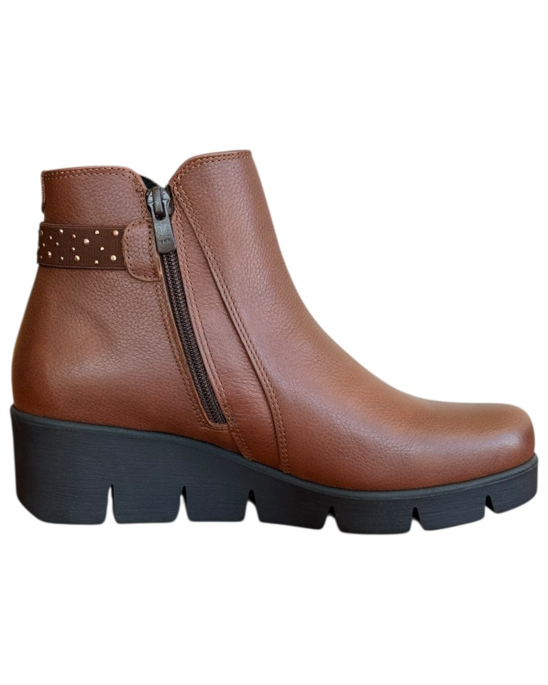 Δερμάτινο Γυναικείo Μποτάκι - N628