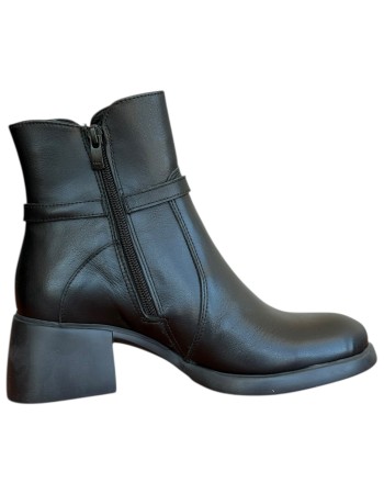 Δερμάτινο Γυναικείo Μποτάκι - N641