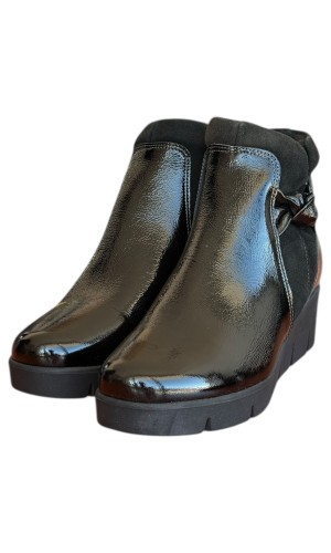 Δερμάτινο Γυναικείo Μποτάκι - N642