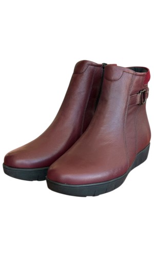 Δερμάτινο Γυναικείo Μποτάκι - N643