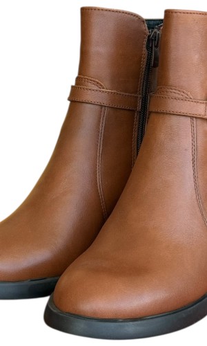 Δερμάτινο Γυναικείo Μποτάκι - N644