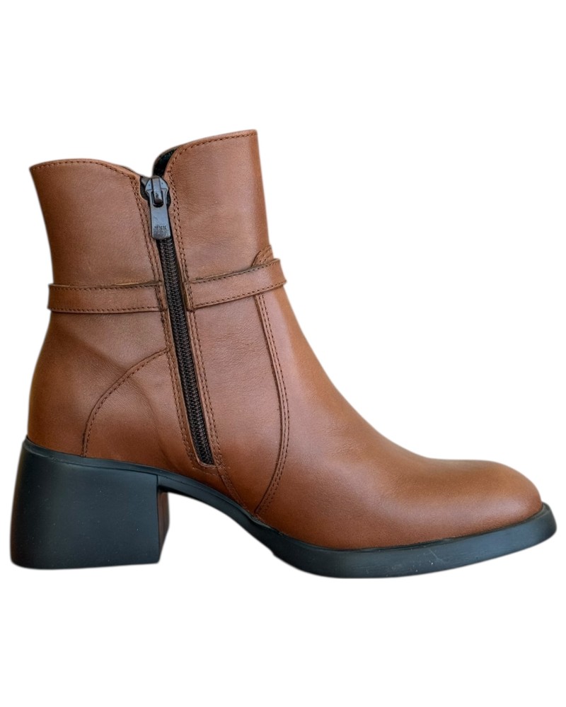 Δερμάτινο Γυναικείo Μποτάκι - N644