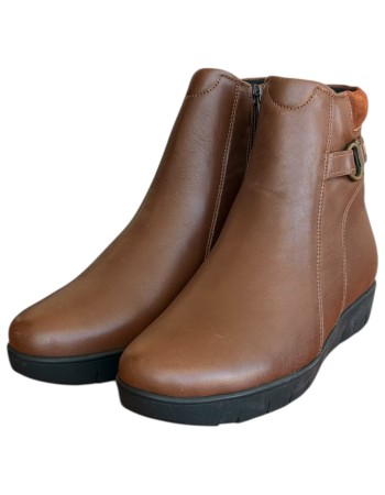 Δερμάτινο Γυναικείo Μποτάκι - N646