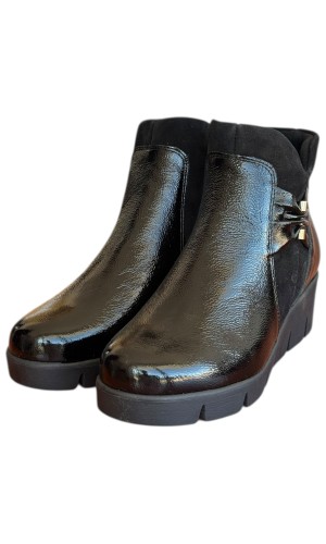 Δερμάτινο Γυναικείo Μποτάκι - N648