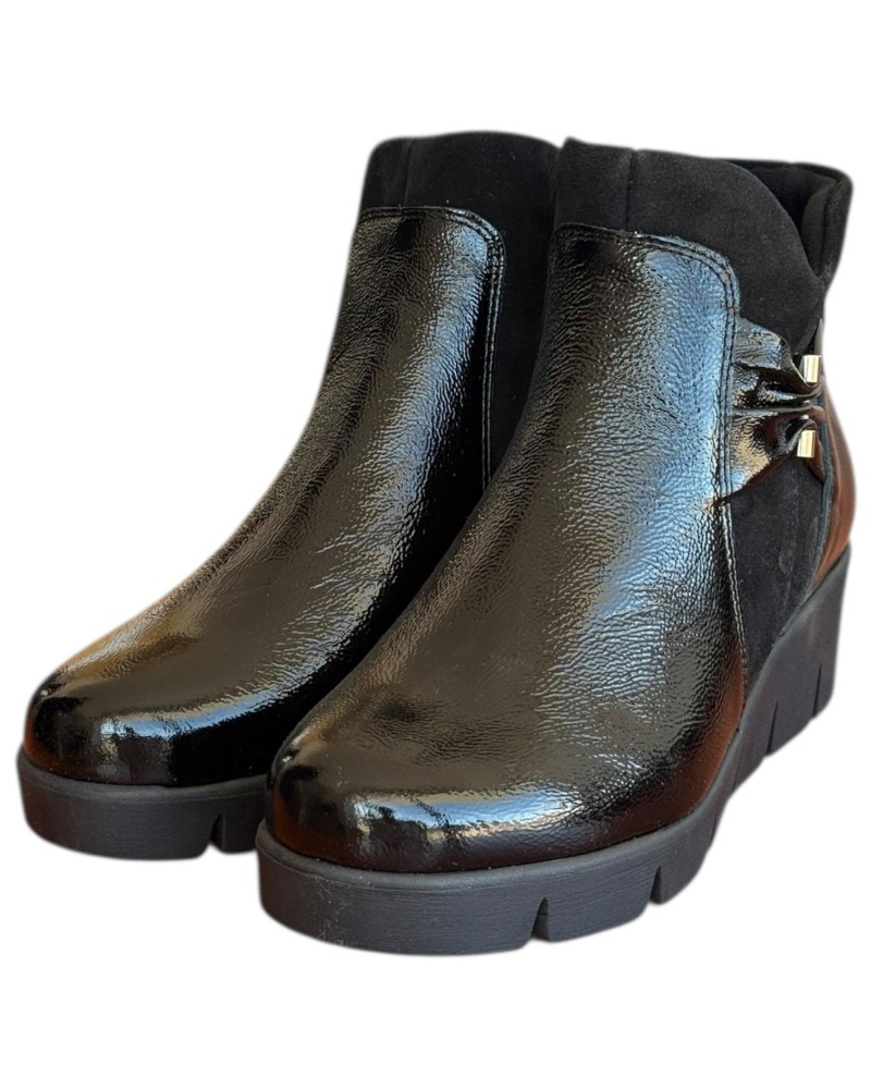 Δερμάτινο Γυναικείo Μποτάκι - N648