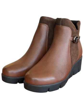 Δερμάτινο Γυναικείo Μποτάκι - N651