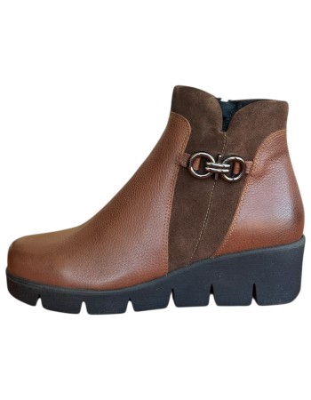 Δερμάτινο Γυναικείo Μποτάκι - N651