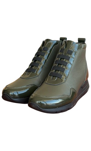 Δερμάτινο Γυναικείo Μποτάκι - N652