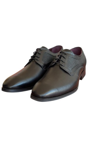  Δερμάτινο Ανδρικό Παπούτσι - N657
