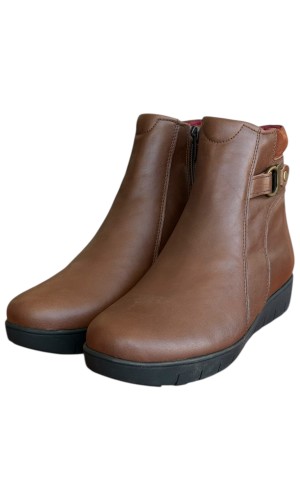 Δερμάτινο Γυναικείo Μποτάκι - N661