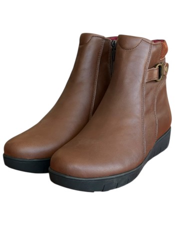 Δερμάτινο Γυναικείo Μποτάκι - N661