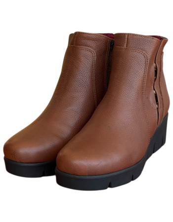 Δερμάτινο Γυναικείo Μποτάκι - N664