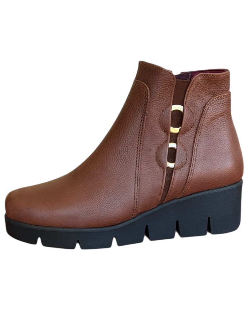 Δερμάτινο Γυναικείo Μποτάκι - N664