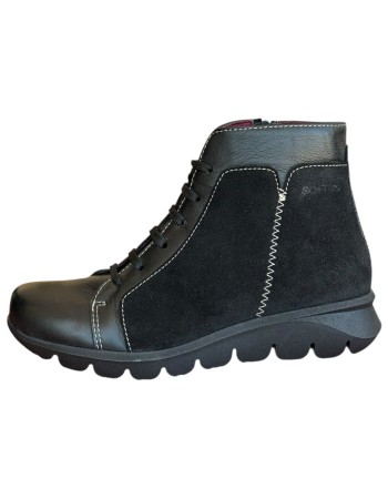 Δερμάτινο Γυναικείo Μποτάκι - N666