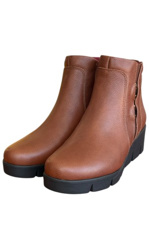 Δερμάτινο Γυναικείo Μποτάκι - N668