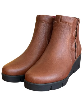 Δερμάτινο Γυναικείo Μποτάκι - N668