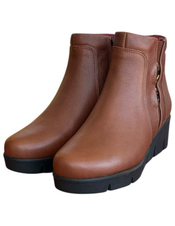 Δερμάτινο Γυναικείo Μποτάκι - N671