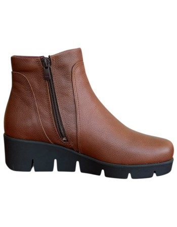 Δερμάτινο Γυναικείo Μποτάκι - N671