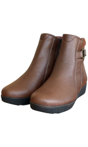 Δερμάτινο Γυναικείo Μποτάκι - N687