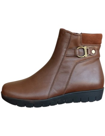 Δερμάτινο Γυναικείo Μποτάκι - N687