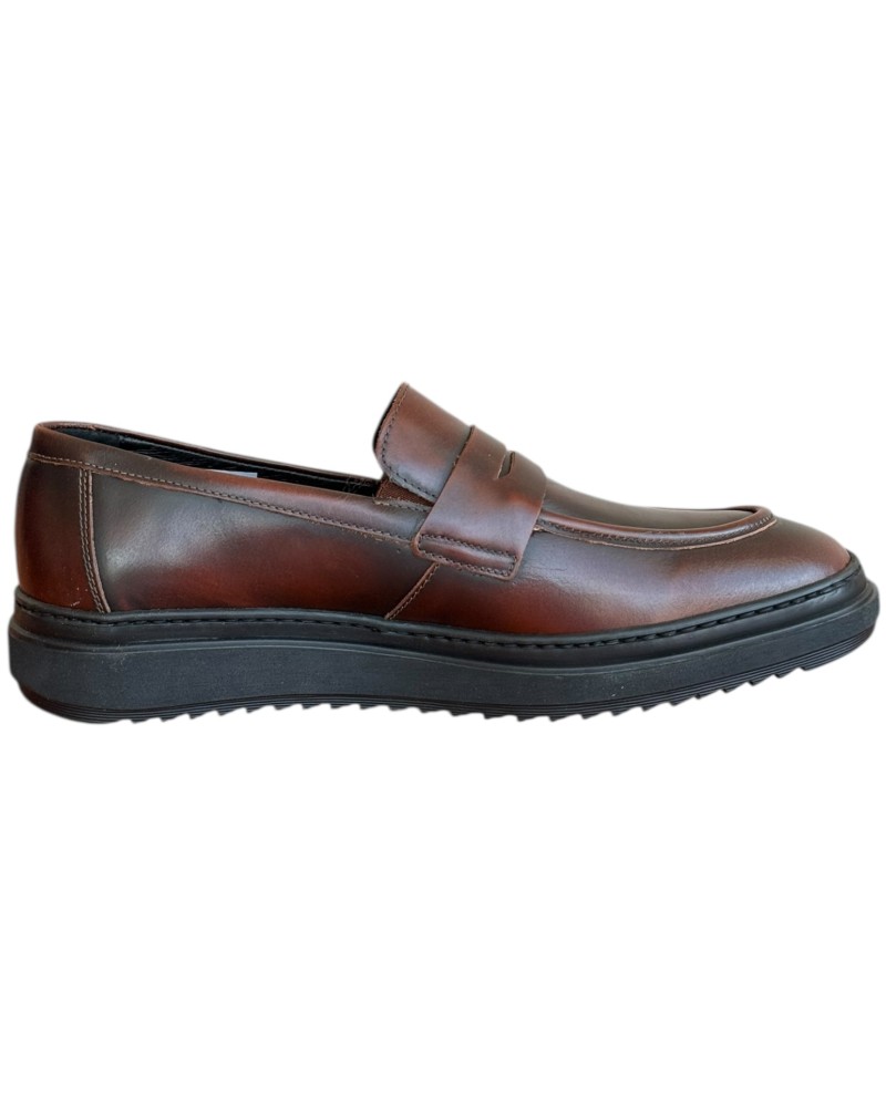  Δερμάτινο Ανδρικό Παπούτσι - N699