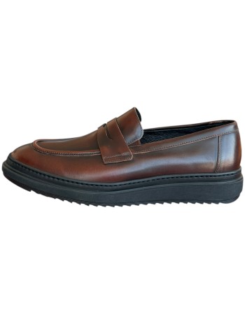  Δερμάτινο Ανδρικό Παπούτσι - N699