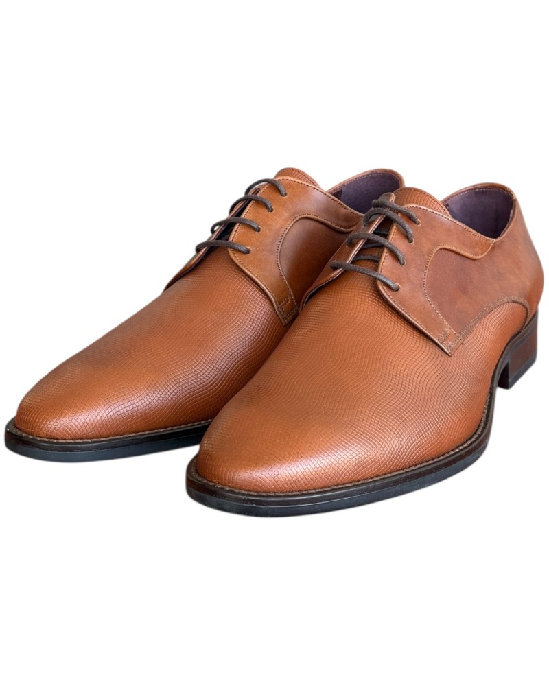  Δερμάτινο Ανδρικό Παπούτσι - N705