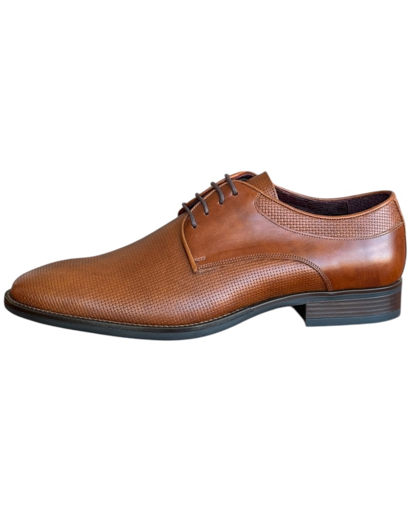  Δερμάτινο Ανδρικό Παπούτσι - N708