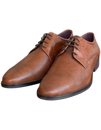  Δερμάτινο Ανδρικό Παπούτσι - N715