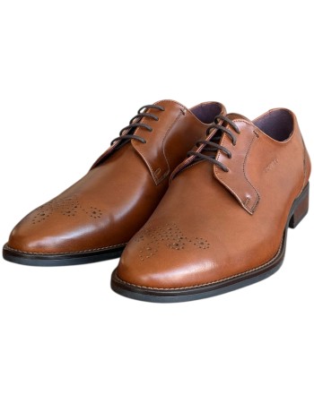  Δερμάτινο Ανδρικό Παπούτσι - N717