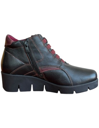 Δερμάτινο Γυναικείo Μποτάκι - N723