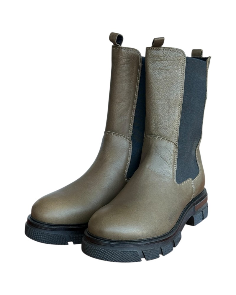 Δερμάτινο Γυναικείo Μποτάκι - N771