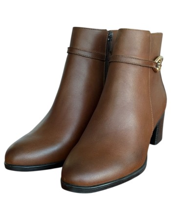 Δερμάτινο Γυναικείo Μποτάκι - N772