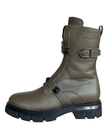 Δερμάτινο Γυναικείo Μποτάκι - N773