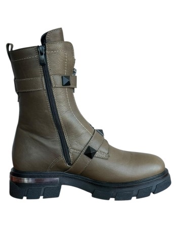 Δερμάτινο Γυναικείo Μποτάκι - N773