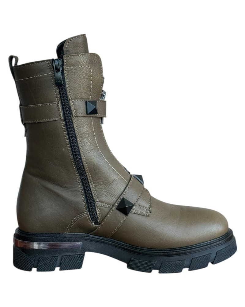 Δερμάτινο Γυναικείo Μποτάκι - N773