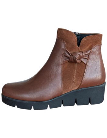 Δερμάτινο Γυναικείo Μποτάκι - N774