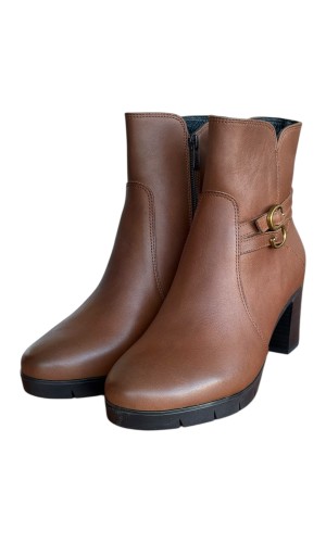 Δερμάτινο Γυναικείo Μποτάκι - N775