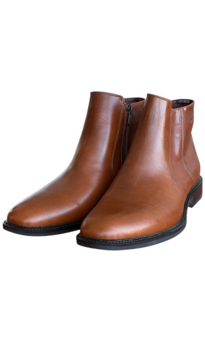  Δερμάτινο Ανδρικό Μποτάκι - N777