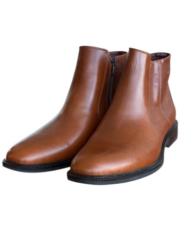  Δερμάτινο Ανδρικό Μποτάκι - N777