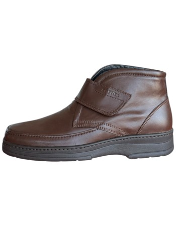  Δερμάτινο Ανδρικό Μποτάκι - N778