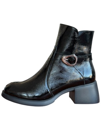 Δερμάτινο Γυναικείo Μποτάκι - N779