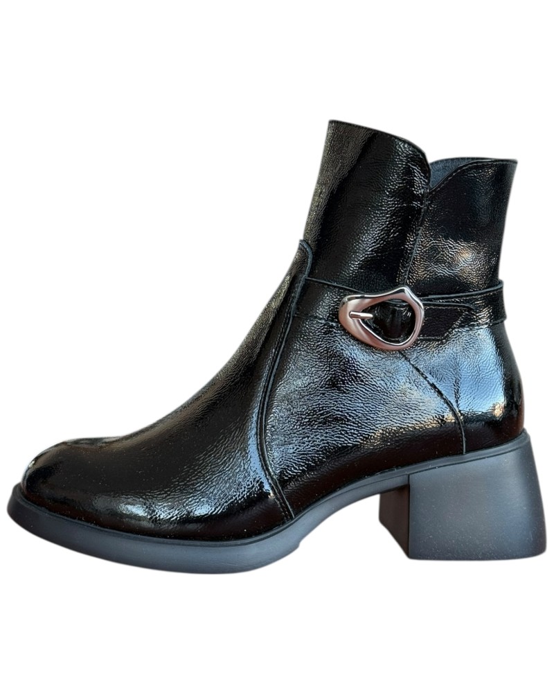 Δερμάτινο Γυναικείo Μποτάκι - N779