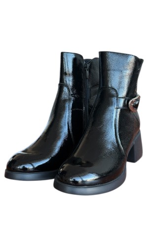 Δερμάτινο Γυναικείo Μποτάκι - N779