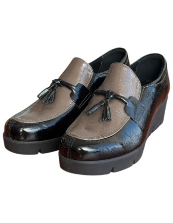  Δερμάτινο Γυναικείo Μοκασίνι - N8