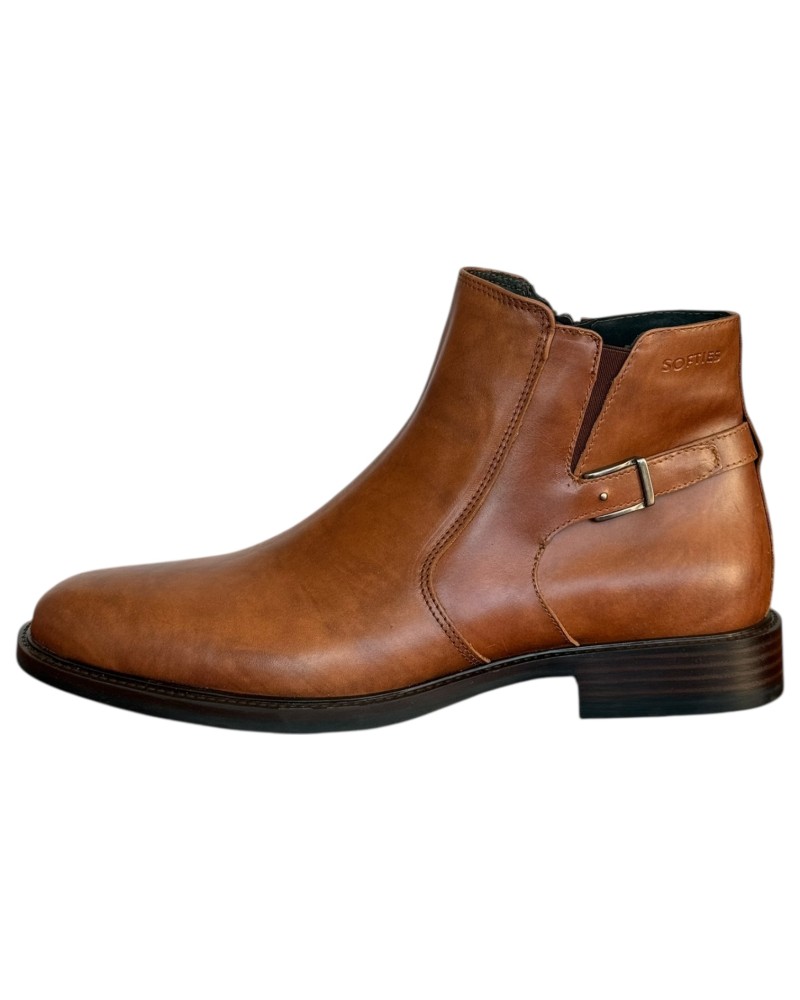  Δερμάτινο Ανδρικό Μποτάκι - N829