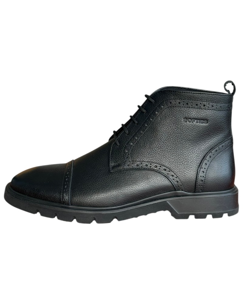  Δερμάτινο Ανδρικό Μποτάκι - N83