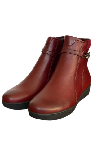 Δερμάτινο Γυναικείo Μποτάκι - N833